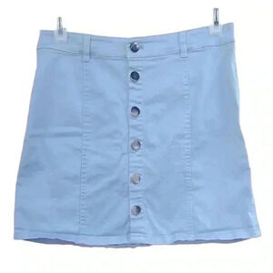 Forever 21 Blue Mini Skirt